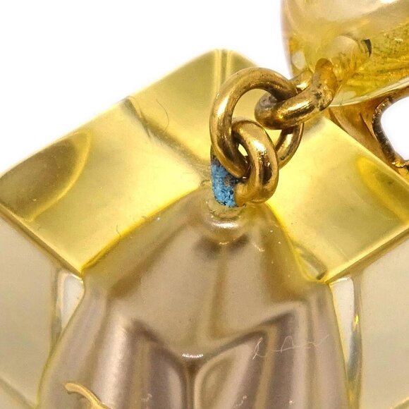 Chanel Dangle Earrings Clip-On Gold 97P 194281 - Picture 2 of 4